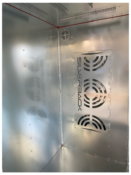 Powder Coating Oven, Curing oven, Cerakote Oven, Powder Coating Oven / Curing Oven (6'x3'x3') Flush Mount Inside Right