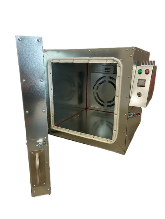 Powder Coating Oven, Curing oven, Cerakote Oven, Powder Coating Oven / Curing Oven (2'x2'x2') Outside Right Open