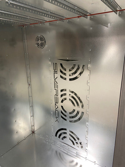 Powder Coating Oven, Curing oven, Cerakote Oven, Powder Coating Oven / Curing Oven (5'x4'x2') Flush Mount, Inside Right