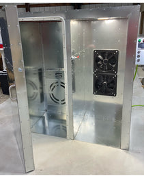 Combination, Spray Booth, Powder Coating Oven, Curing oven, Cerakote Oven, Powder Coating Oven / Curing Oven Front Right Open