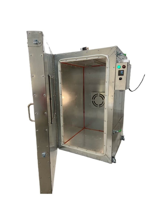Powder_Coating_Oven_Curing_Oven_Cerakote_Oven (4x2x2) Front Right Open