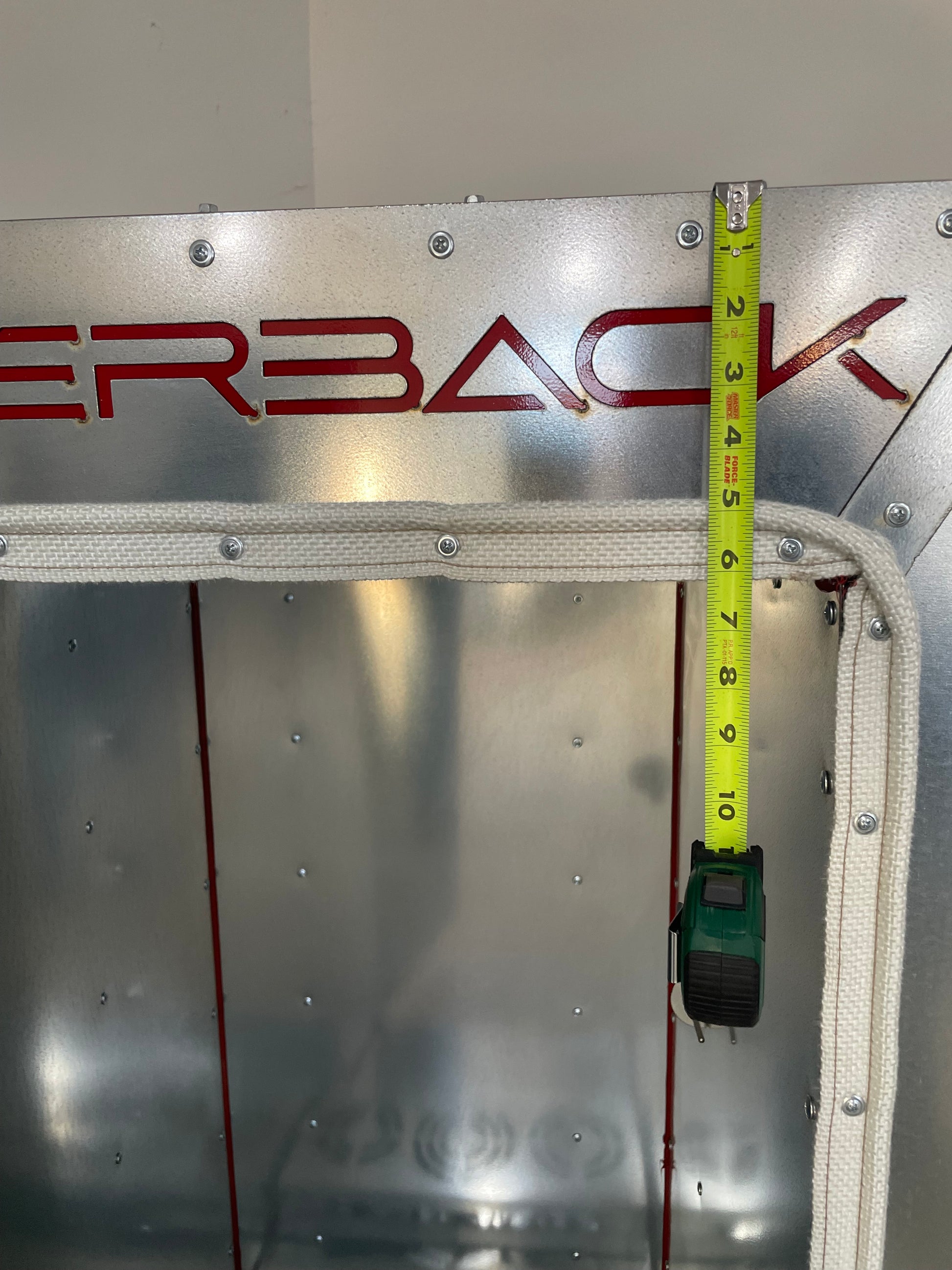 Powder Coating Oven, Curing Oven, 422 6" Thick Top with tape