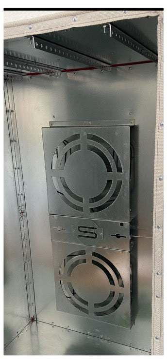 Powder Coating Oven, Curing oven, Cerakote Oven, Powder Coating Oven / Curing Oven (5'x3'x2') Front Right Inside