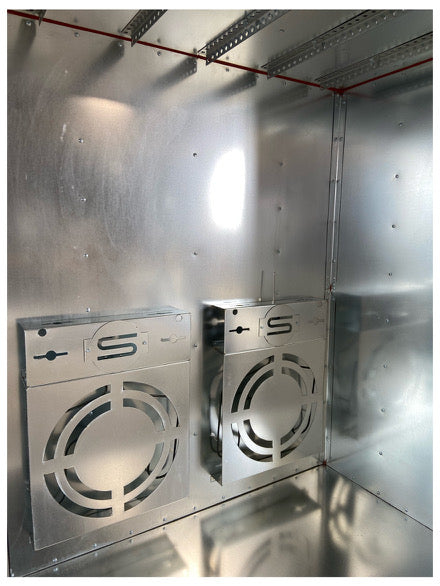 Powder Coating Oven, Curing oven, Cerakote Oven, Powder Coating Oven / Curing Oven (5'x4'x2') Inside Left
