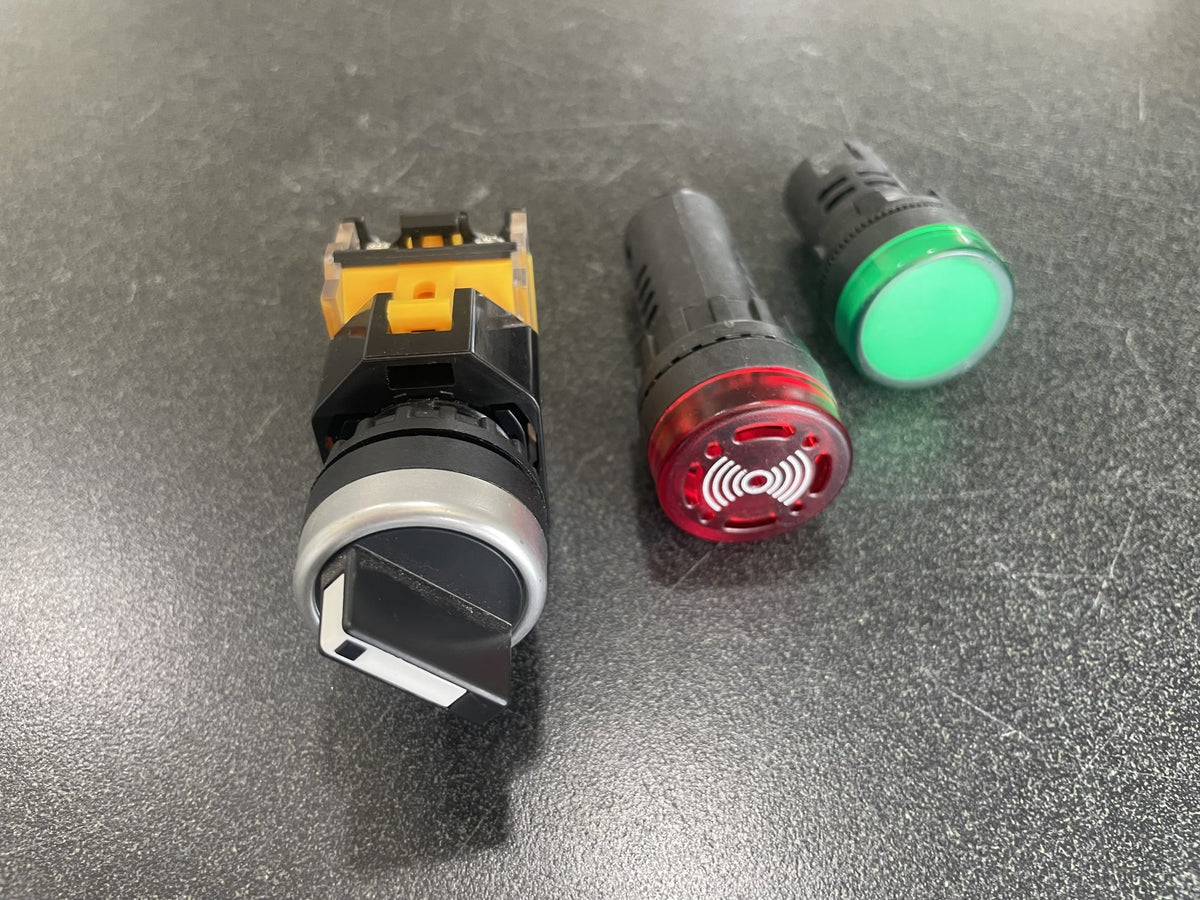 On/Off Switch, Alarm, and Indicator Bundle