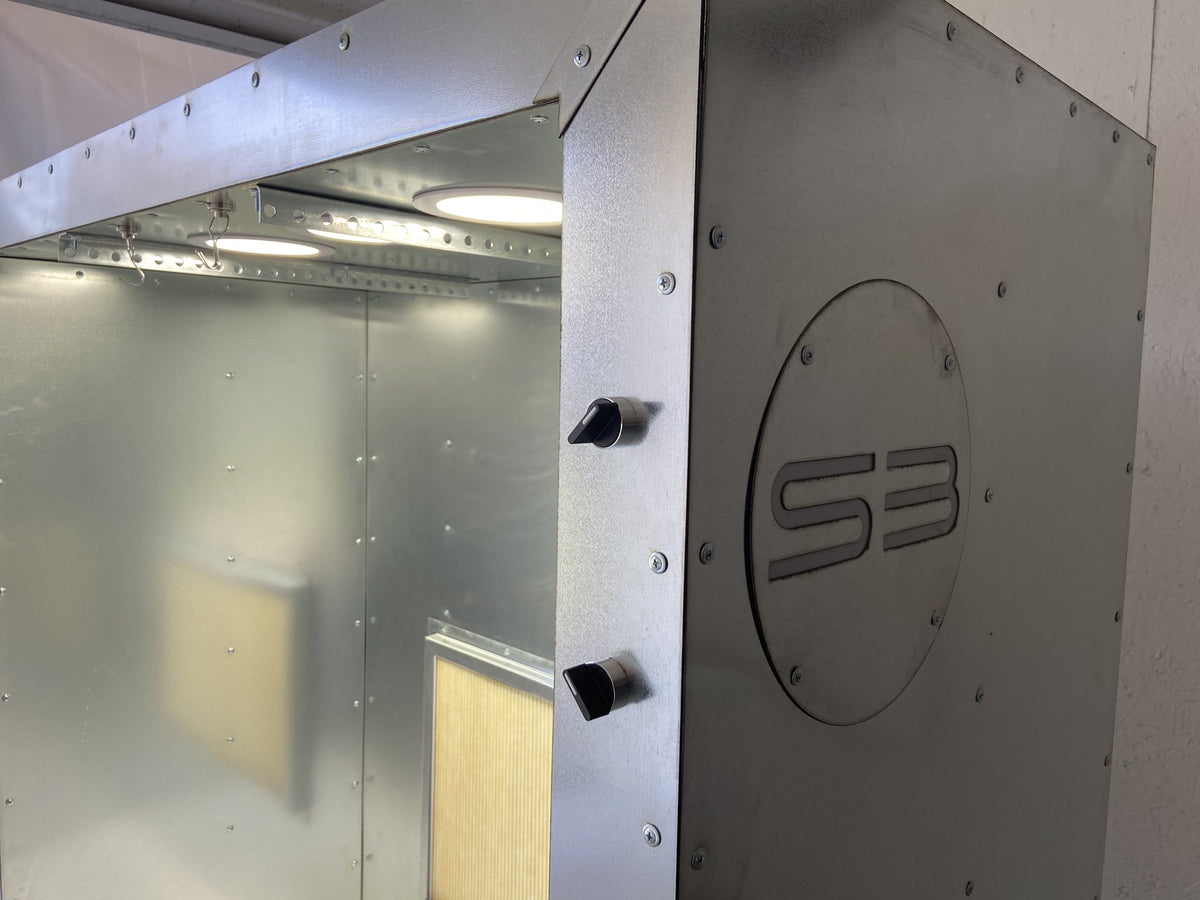 Silverback 5x4x2 Powder Coating Spray Booth