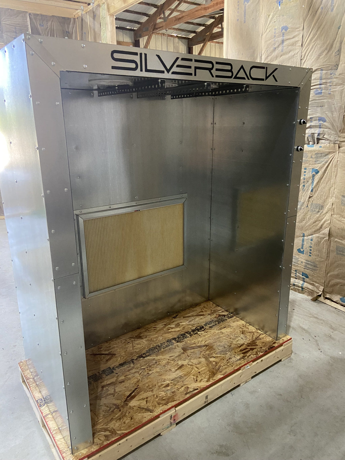 Silverback 5x4x2 Powder Coating Spray Booth