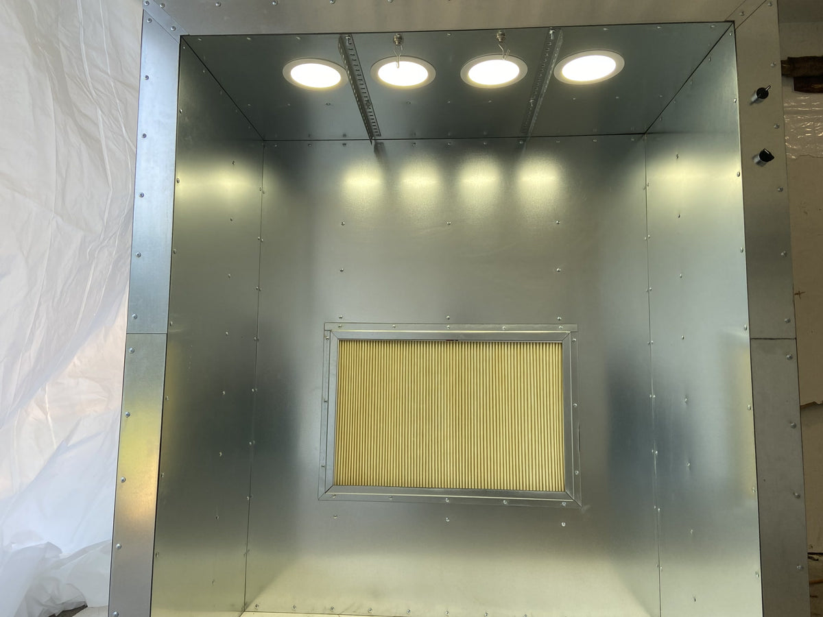 Silverback 5x4x2 Powder Coating Spray Booth