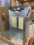 Silverback 5x2x2 all-in-one combo, doors open, interior lit