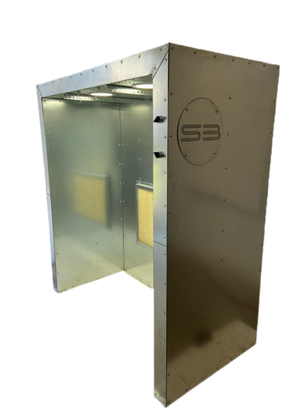 Just need to spray? See our spray booths.