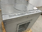 Cut SILVERBACK lettering on the 2x2x2 oven top