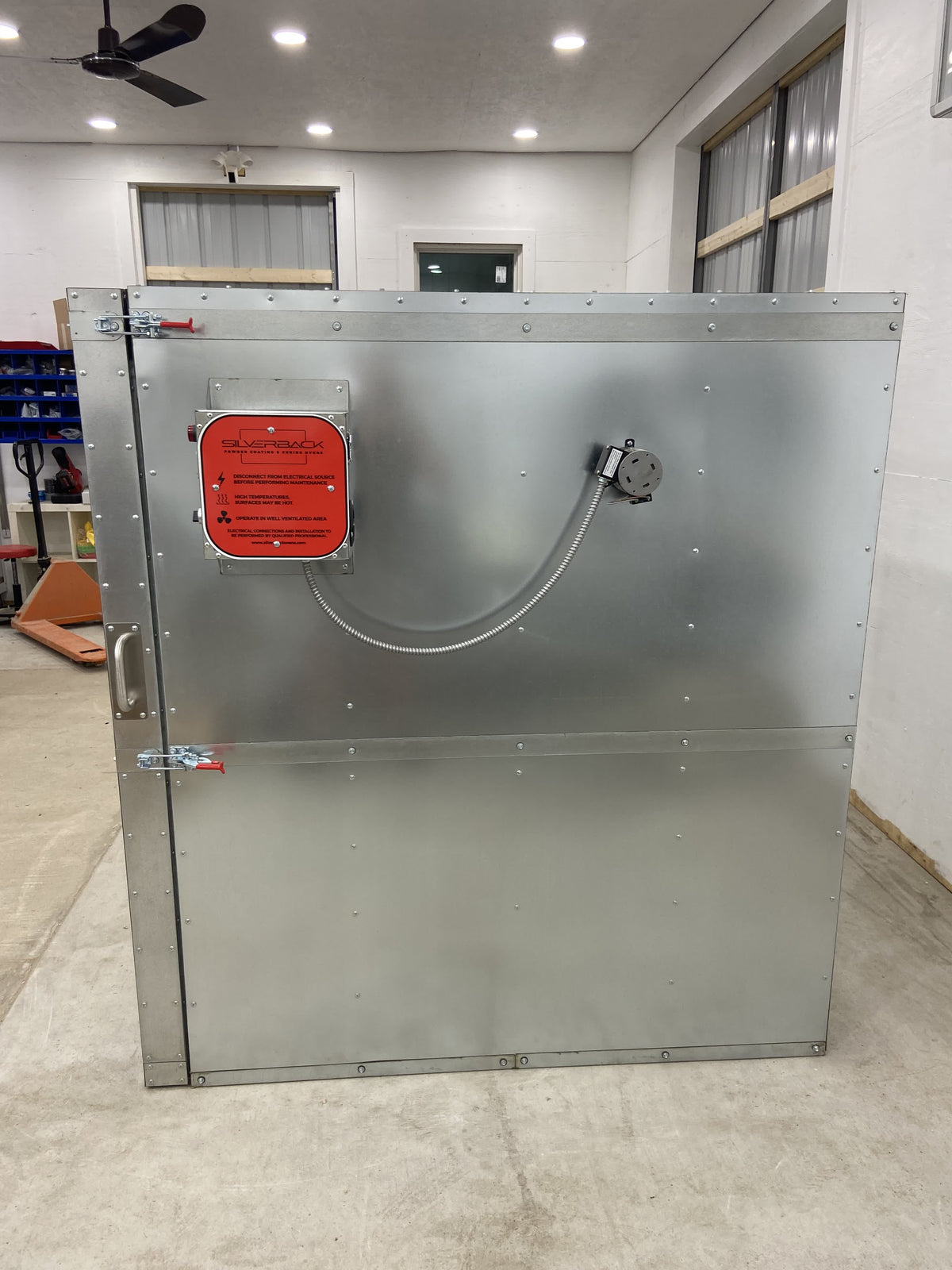 Silverback wide and deep oven back and power cord (5x4x4 shown, placeholder for 6x4x4)