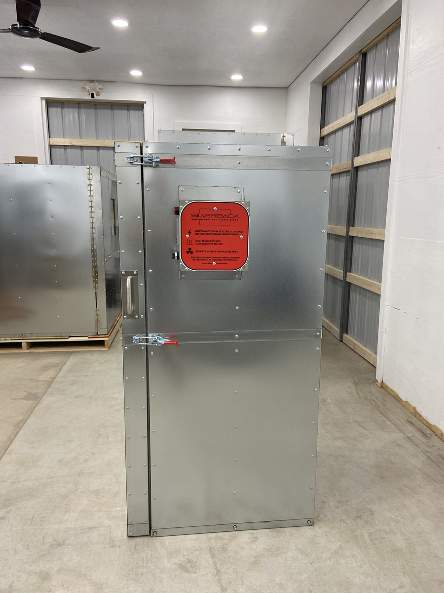 Powered on, tested, and ready for shipping