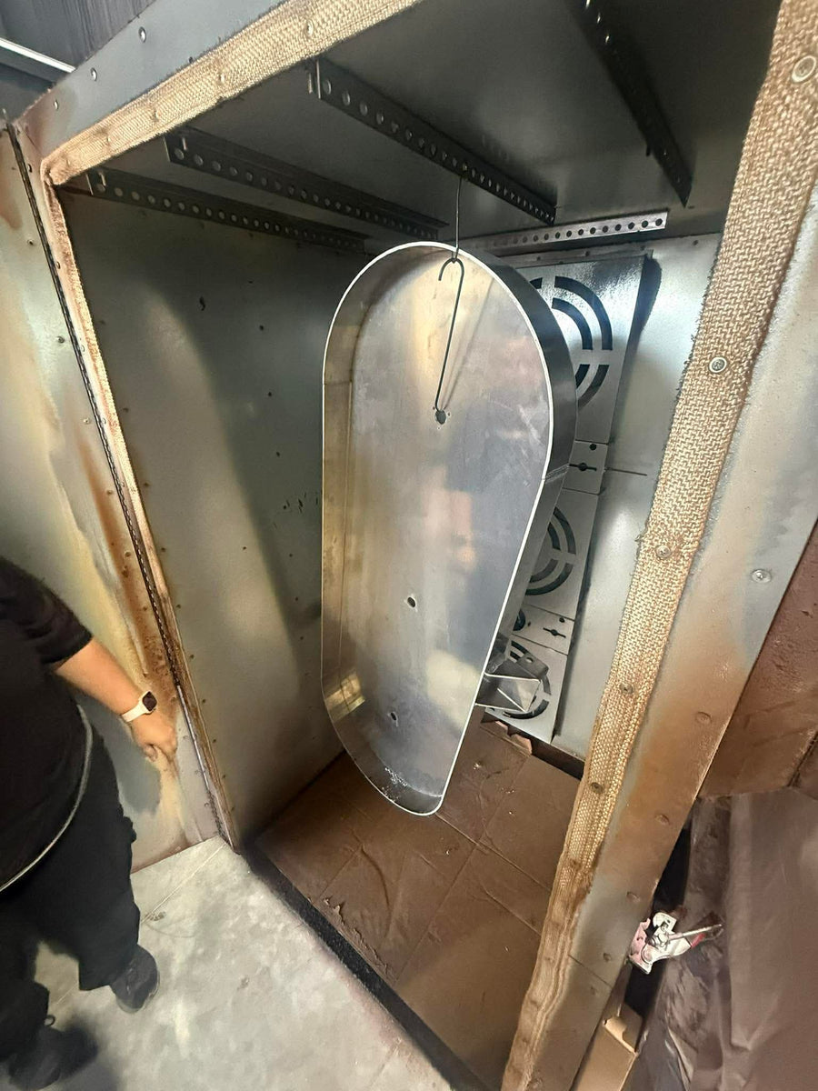 A part going in for its cure