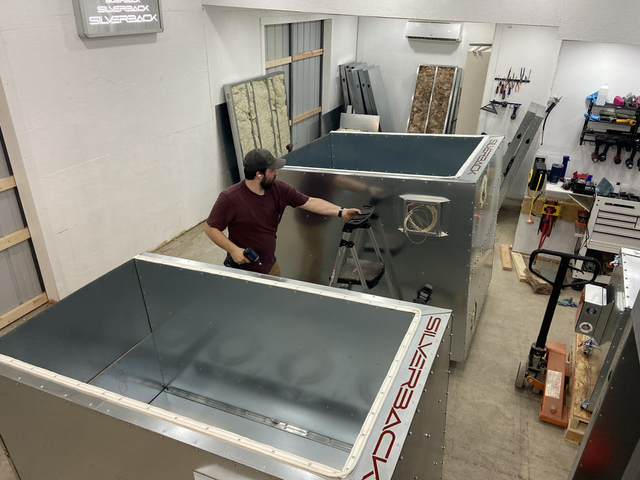 Two ovens in fit-out at the same time
