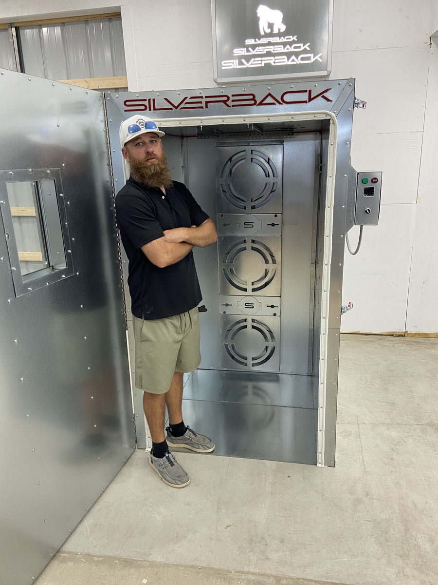 Walk-in size, ready for the big parts