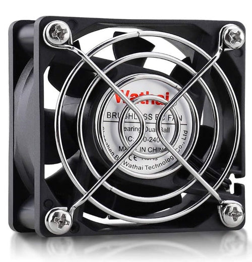 Control box cooling fan