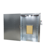 Silverback larger all-in-one powder coating oven and spray booth combo (6x3x2), product cutout