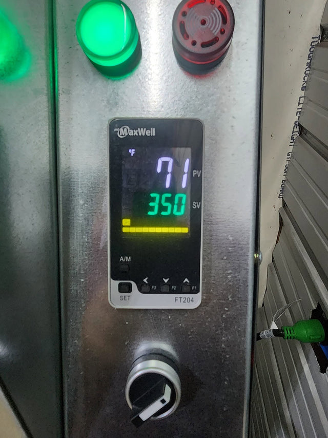 Top Gun Customz controller at 350 degrees