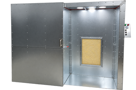 Silverback Larger All-In-One Powder Coating Oven and Spray Booth (6x3x2)