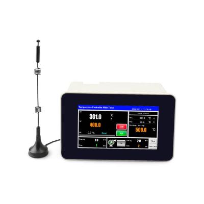 Silverback touchscreen PID controller with antenna, front