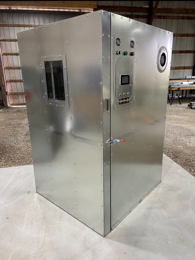 Deluxe 6'x3'x3' Powder Coating Oven - Coming Soon! **FREE SHIPPING** Pre Order Now!